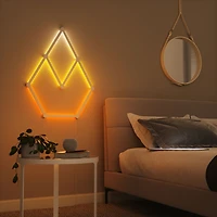 Ensemble Lines de Nanoleaf pour disposition à 60 degrés - Trousse intelligente - 9 barres lumineuses