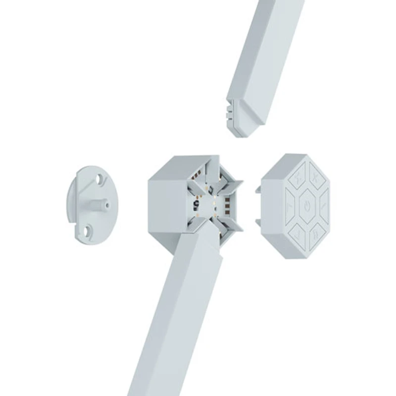 Ensemble Lines de Nanoleaf pour disposition à 60 degrés - Trousse intelligente - 9 barres lumineuses