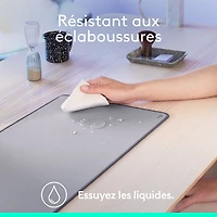 Logitech Studio Desk Mat - Mid Grey