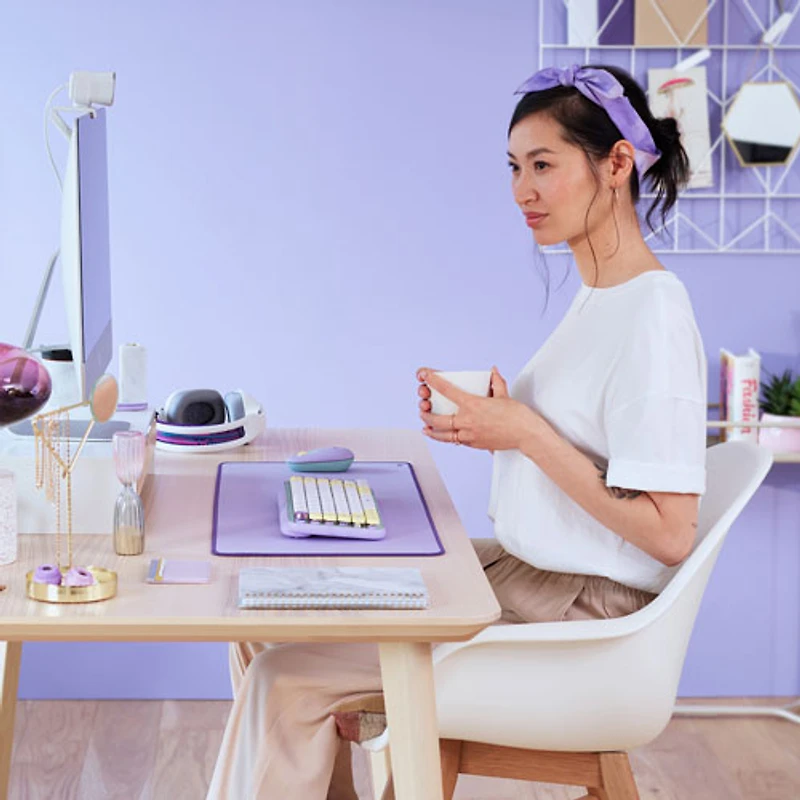 Logitech Studio Desk Mat - Lavender