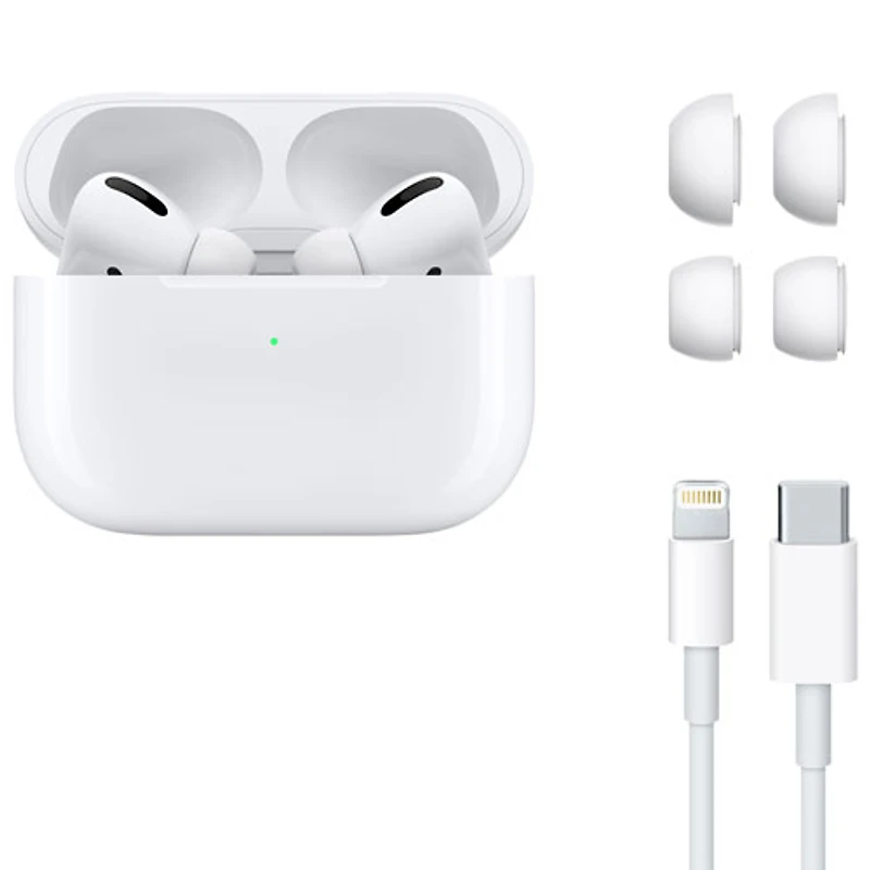 Apple AirPods Pro (1st generation) In-Ear Noise Cancelling True Wireless Earbuds - White