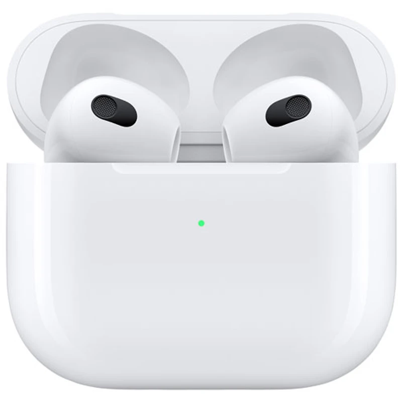 Écouteurs boutons 100 % sans fil AirPods (3e génération) d'Apple avec étui de chargement MagSafe - Blanc
