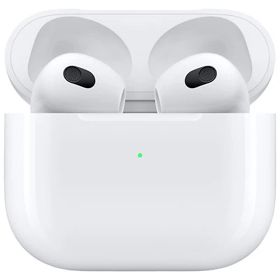 Apple AirPods (3rd generation) In-Ear True Wireless Earbuds with MagSafe Charging Case - White
