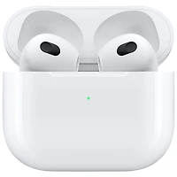 Écouteurs boutons 100 % sans fil AirPods (3e génération) d'Apple avec étui de chargement MagSafe - Blanc