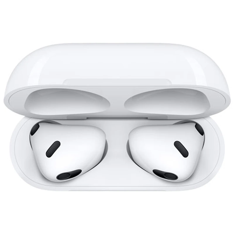 Écouteurs boutons 100 % sans fil AirPods (3e génération) d'Apple avec étui de chargement MagSafe - Blanc