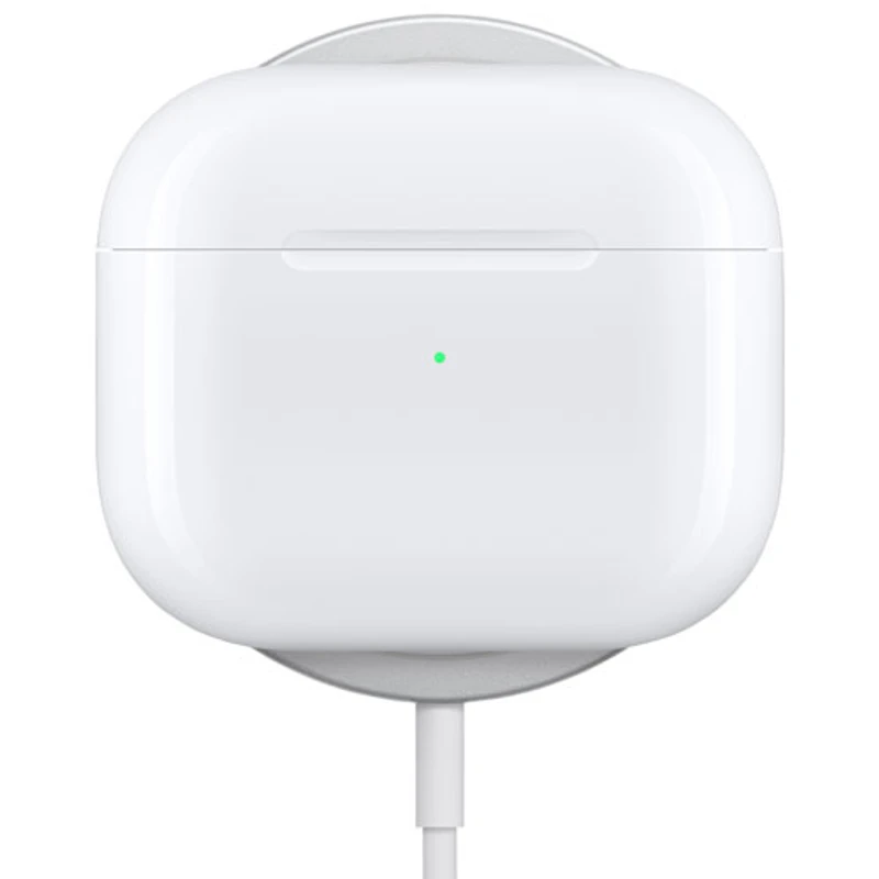 Écouteurs boutons 100 % sans fil AirPods (3e génération) d'Apple avec étui de chargement MagSafe - Blanc