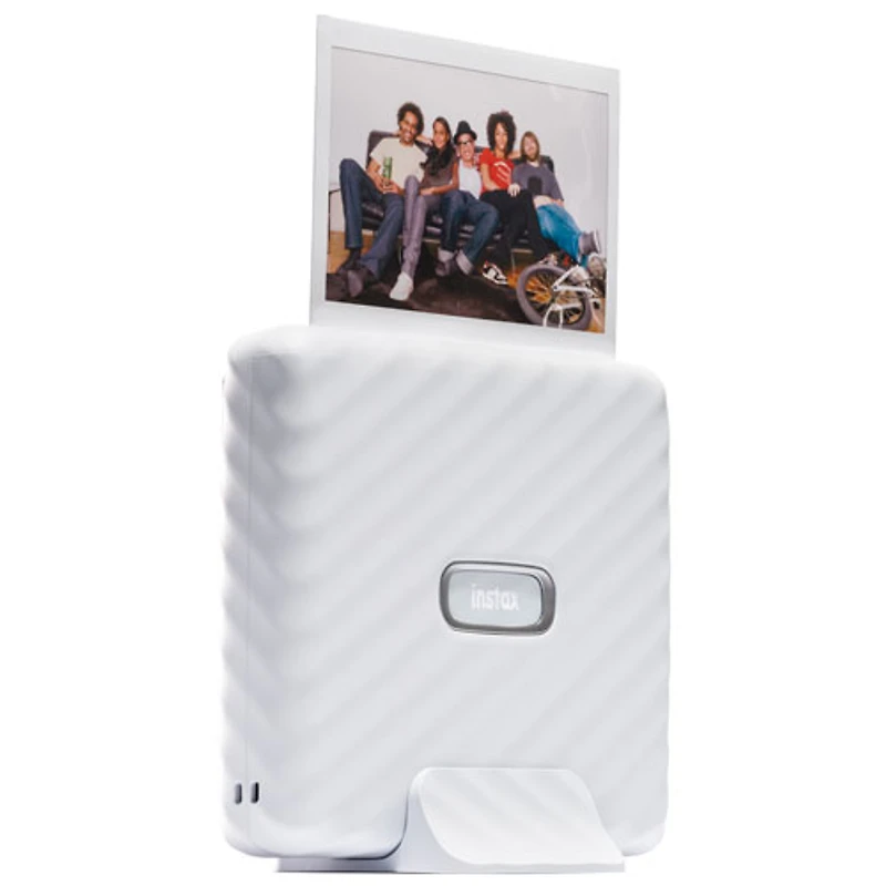 Fujifilm Instax Link Wide Smartphone Printer - Ash White