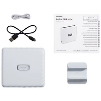 Fujifilm Instax Link Wide Smartphone Printer - Ash White