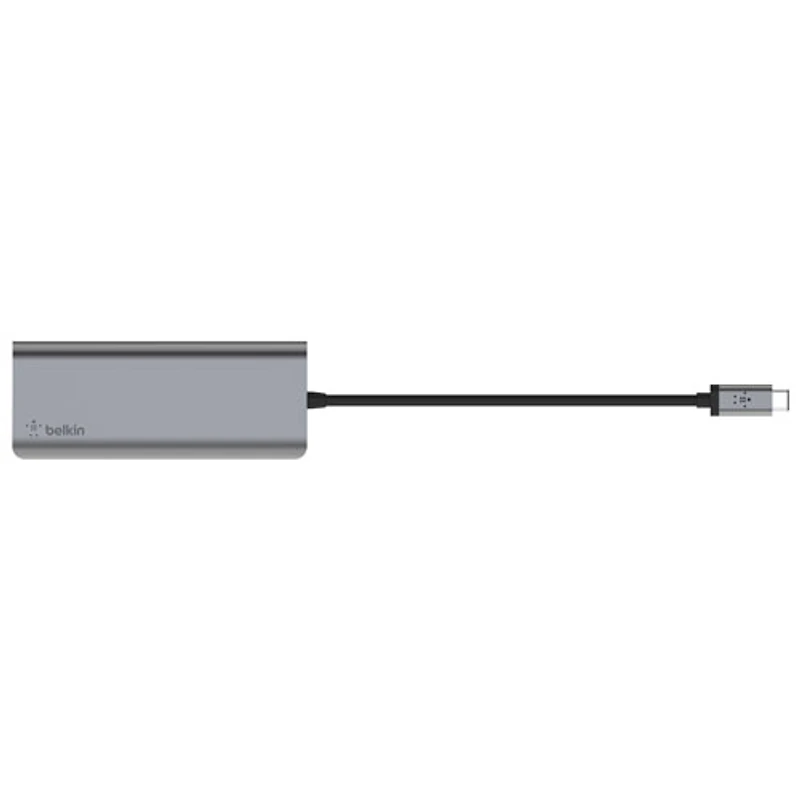 Concentrateur USB-C 6-en-1 CONNECT de Belkin avec Power Delivery (AVC008BTSGY)
