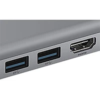 Concentrateur USB-C 6-en-1 CONNECT de Belkin avec Power Delivery (AVC008BTSGY)