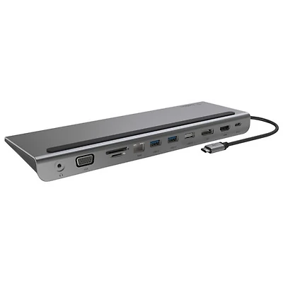Station d'accueil USB-C 11-en-1 CONNECT de Belkin (INC004BTSGY)