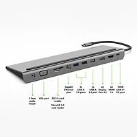 Belkin CONNECT 11-in-1 USB-C Dock (INC004BTSGY)