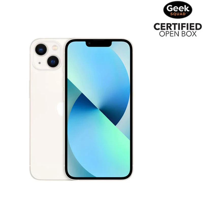 Boîte ouverte - iPhone 13 de 128 Go d'Apple - Comète - Déverrouillé