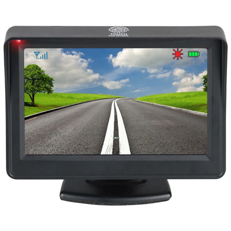 Caméra de recul sans fil Solarst de GekoGear avec écran ACL de 4,3 po