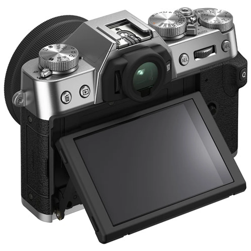 Fujifilm X-T30 II Mirrorless Camera with 15-45mm Lens Kit - Silver