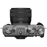 Fujifilm X-T30 II Mirrorless Camera with 15-45mm Lens Kit - Silver