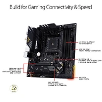 Carte mère TUF Gaming B550-Plus Wi-Fi II ATX AM4 DDR4 d'ASUS pour processeurs Ryzen 3000/5000 d'AMD