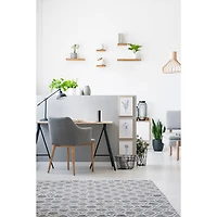 Purificateur d'air portatif Cyclone O2 de GekoGear avec filtre HEPA - Blanc