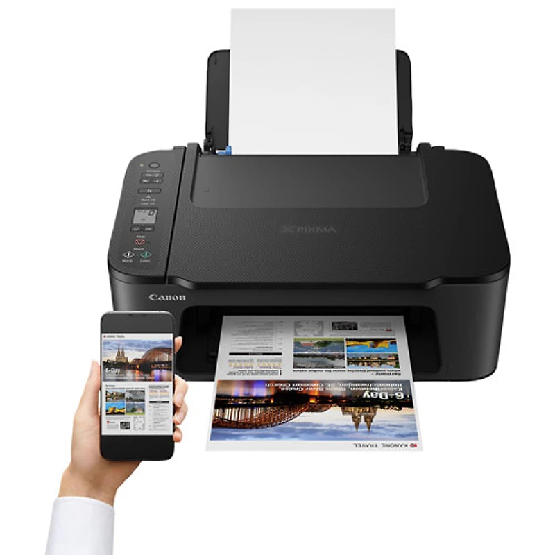 Canon PIXMA TS3420 Wireless All-In-One Inkjet Printer - Black