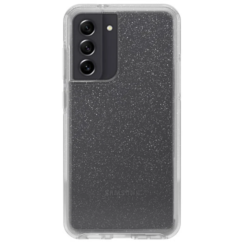 OtterBox Symmetry Fitted Hard Shell Case for Galaxy S21 FE - Silver Flake