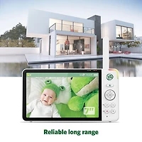 LeapFrog 7" Video Baby Monitor w/ Colour Night Vision, Zoom/Pan/Tilt, & 2-Way Audio (LF920HD)