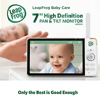 LeapFrog 7" Video Baby Monitor w/ Colour Night Vision, Zoom/Pan/Tilt, & 2-Way Audio (LF920HD)