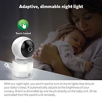 LeapFrog 5" Video Baby Monitor w/ Colour Night Vision, Zoom/Pan/Tilt, & 2-Way Audio (LF915HD)