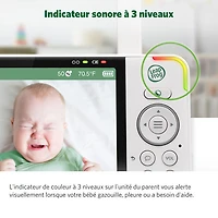 LeapFrog 5" Video Baby Monitor w/ Colour Night Vision, Zoom/Pan/Tilt, & 2-Way Audio (LF915HD)