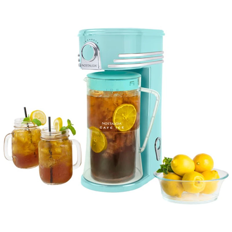 Machine à thé et à café glacé Café de Nostalgia - 2,8 l - Aigue-marine