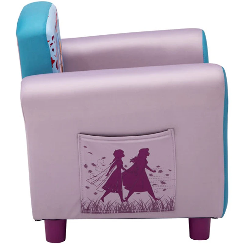 Fauteuil rembourré pour enfants de Delta Children - La Reine des neiges II