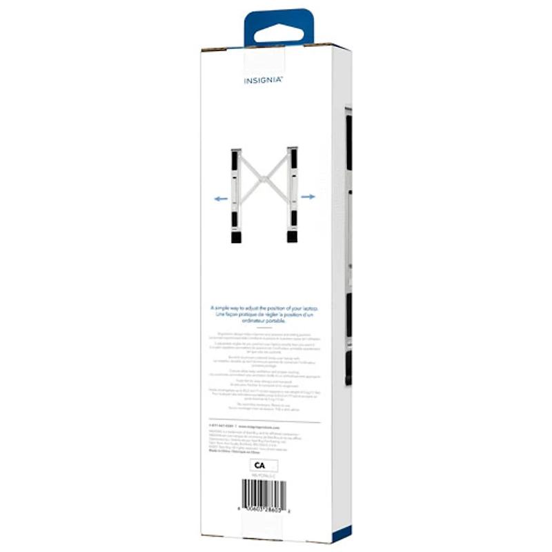 Insignia Portable Adjustable Laptop Stand - Only at Best Buy