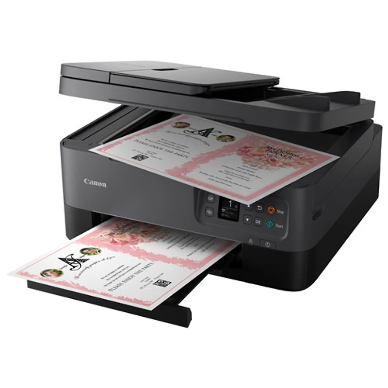 Imprimante à jet d'encre tout-en-un sans fil PIXMA TR7020a de Canon - Noir
