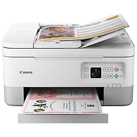 Canon PIXMA TR7020a Wireless All-In-One Inkjet Printer - White