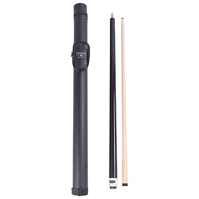 Ensemble avec queue de billard de 58 po et étui Conquest de Hathaway - Noir