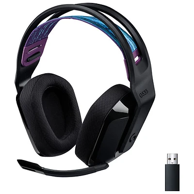 Casque de jeu sans fil G535 LIGHTSPEED de Logitech - Noir