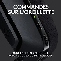 Casque de jeu sans fil G535 LIGHTSPEED de Logitech - Noir