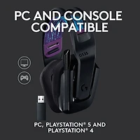 Casque de jeu sans fil G535 LIGHTSPEED de Logitech - Noir