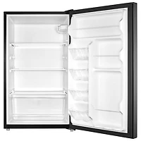 Insignia 4.4 Cu. Ft. Bar Fridge w/ Glass Door (NS-CF44GD3-C) - Graphite Silver - Only at Best Buy