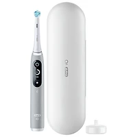 Brosse à dents électrique intelligente iO de série 6 d'Oral-B - Gris opale