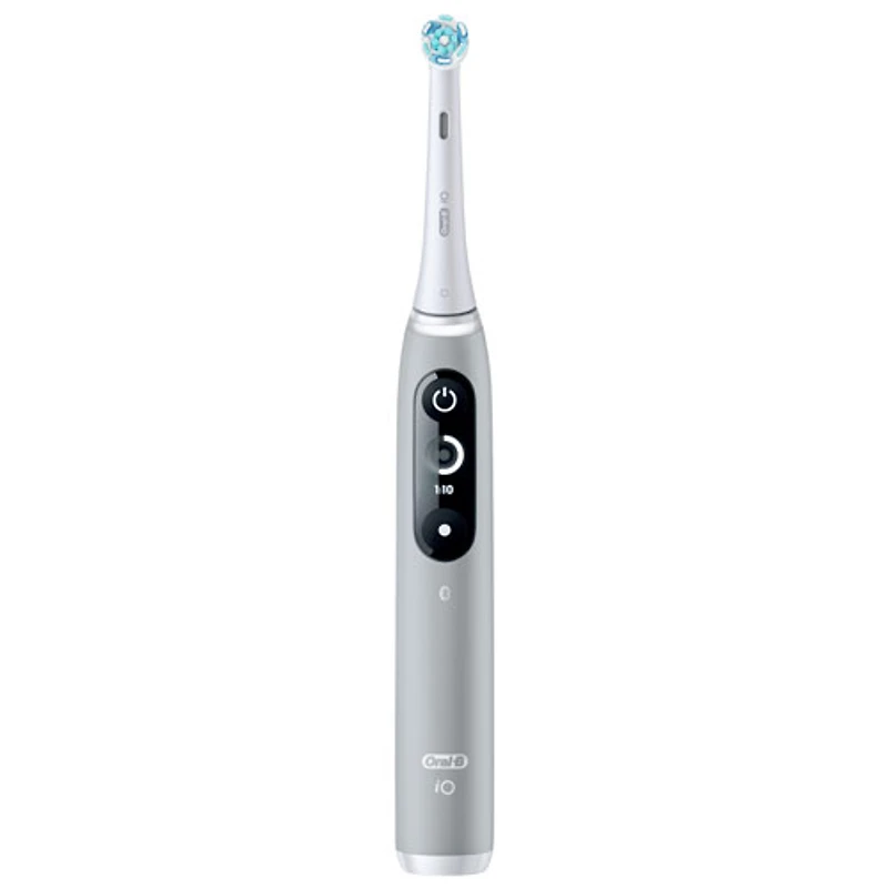 Brosse à dents électrique intelligente iO de série 6 d'Oral-B - Gris opale