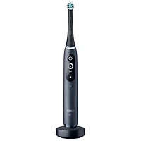Brosse à dents électrique intelligente iO de série 7 d'Oral-B - Noir onyx