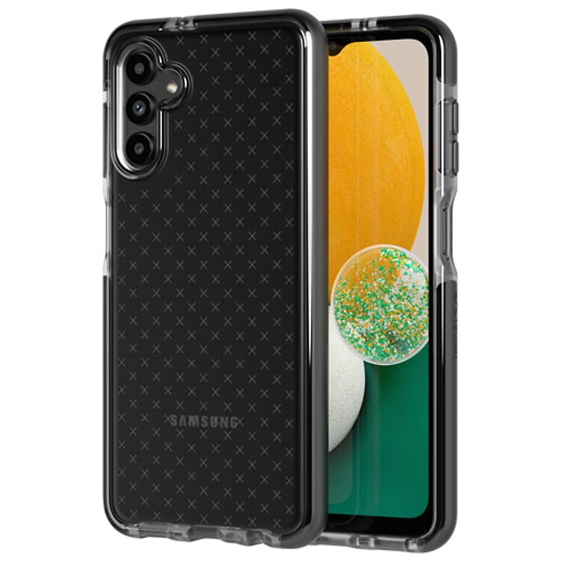 Étui souple ajusté Evo Check de tech21 pour Galaxy A13 - Fumée