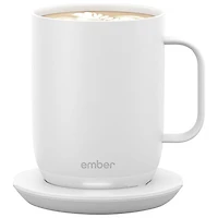 Tasse intelligente à régulation thermique de 414 ml (14 oz) Mug 2 d'Ember - Blanc