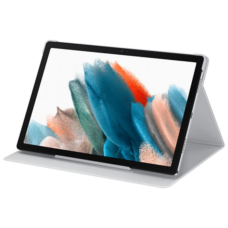 Étui Book Cover de Samsung pour Galaxy Tab A8 - Argenté