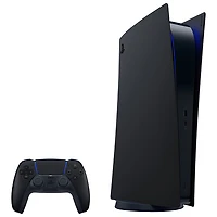 Couverture pour console PlayStation 5 édition numérique - Noir minuit