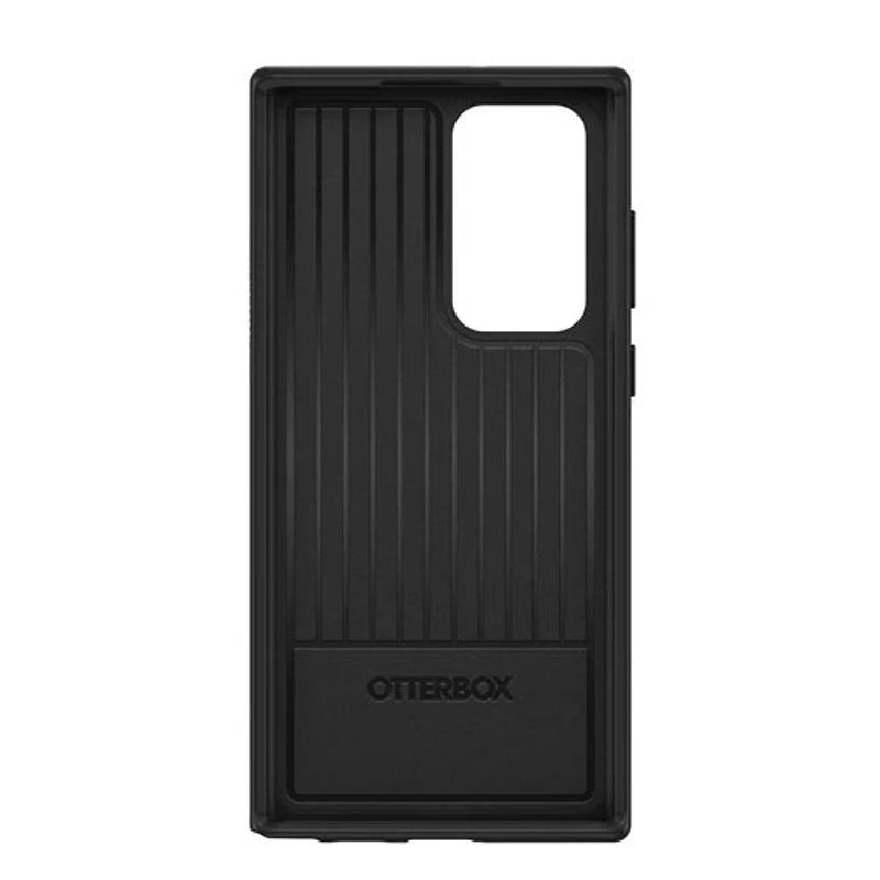 Étui rigide ajusté Symmetry d'OtterBox pour Galaxy S22 Ultra 5G - Noir