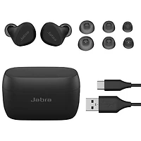 Jabra Elite 4 Active In-Ear Noise Cancelling True Wireless Earbuds - Black