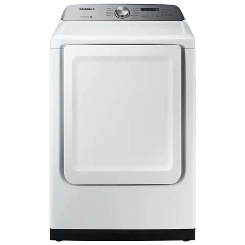 Sécheuse électrique de 7,4 pi³ de Samsung (DVE50T5205W) - Blanc - Boîte ouverte - Parfait état