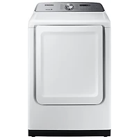 Sécheuse électrique de 7,4 pi³ de Samsung (DVE50T5205W) - Blanc - Boîte ouverte - Parfait état