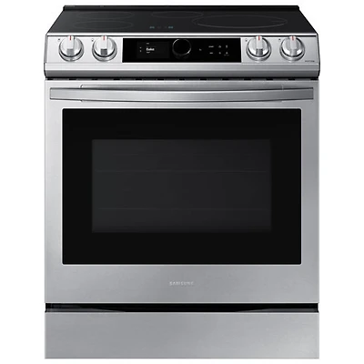 Cuisinière induction encastrable 6,3 pi³ 30 po de Samsung (NE63T8911SS) - Inox - BO - Parfait état